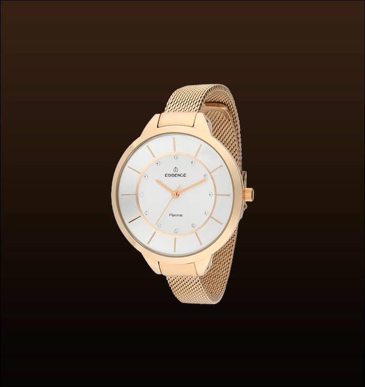 Essence D885.130 36.5 mm Rose Gold Metal Kordon Analog Kadın Kol Saati