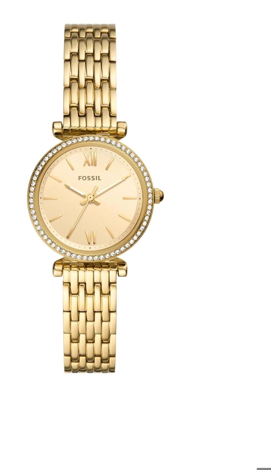 Fossil FES5309 38 mm Altın Çelik Kordon Analog Kadın Kol Saati