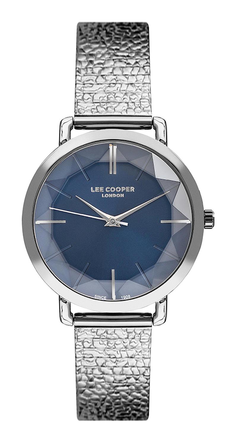 Lee Cooper LC07239.390 40 mm Gri Metal Kordon Analog Kadın Kol Saati
