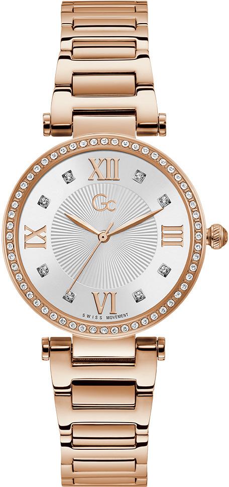Guess GCY64002L1MF 34 mm Rose Gold Çelik Kordon Analog Kadın Kol Saati