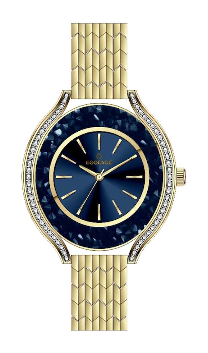 Essence D1149.190 33 mm Altın Çelik Kordon Analog Kadın Kol Saati