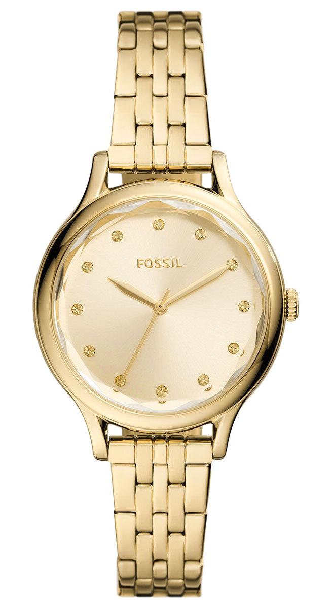 Fossil BQ3863 34 mm Gri Çelik Kordon Analog Kadın Kol Saati