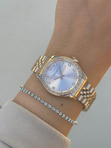 Ferrucci FRC.FT.1.132 35 mm Gri Çelik Kordon Analog Kadın Kol Saati