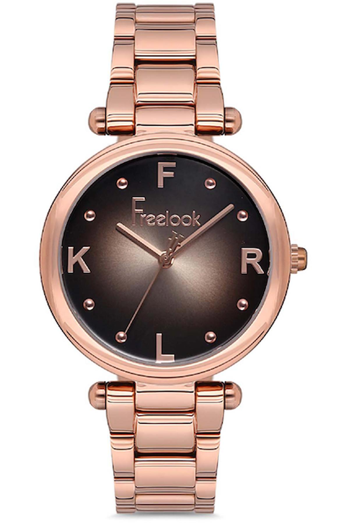 Freelook FL.1.10169.6 34 mm Rose Gold Çelik Kordon Analog Kadın Kol Saati