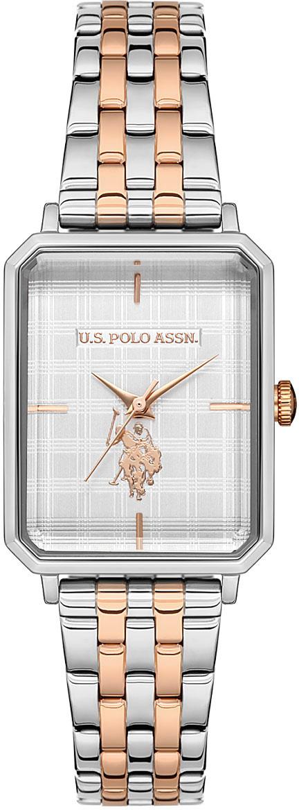 U.S. Polo Assn USPA2043-07 23-34 mm Gri-Rose Gold Çelik Kordon Analog Kadın Kol Saati
