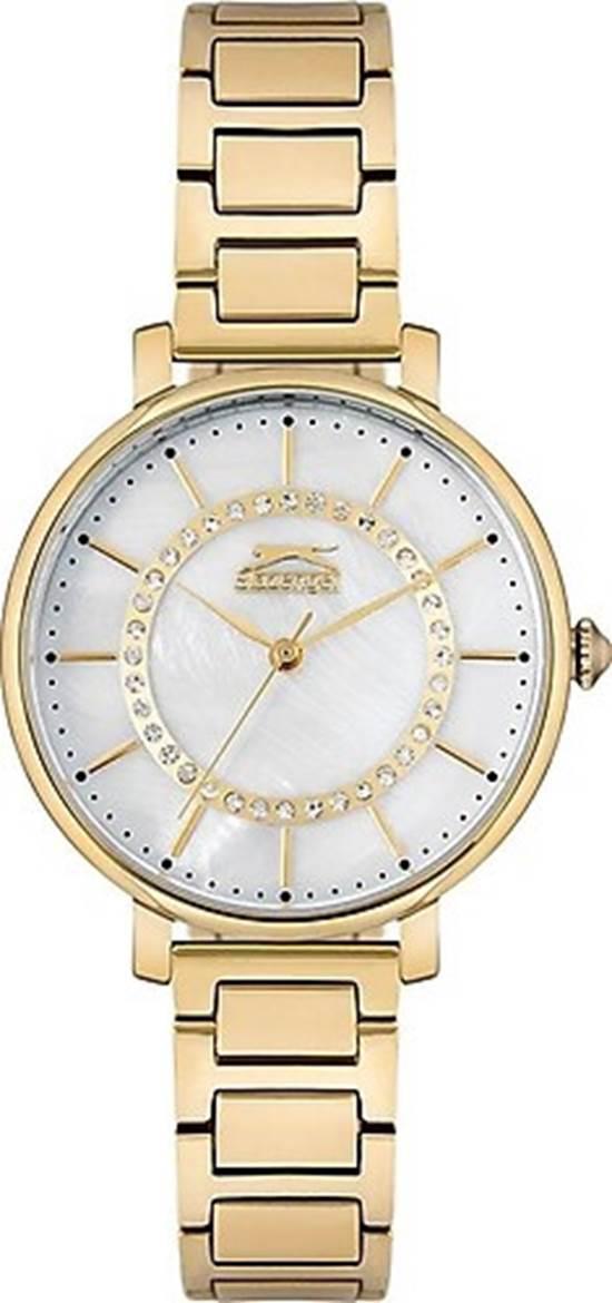 Slazenger SL.09.6245.3.02 31-36 mm Altın Çelik Kordon Analog Kadın Kol Saati