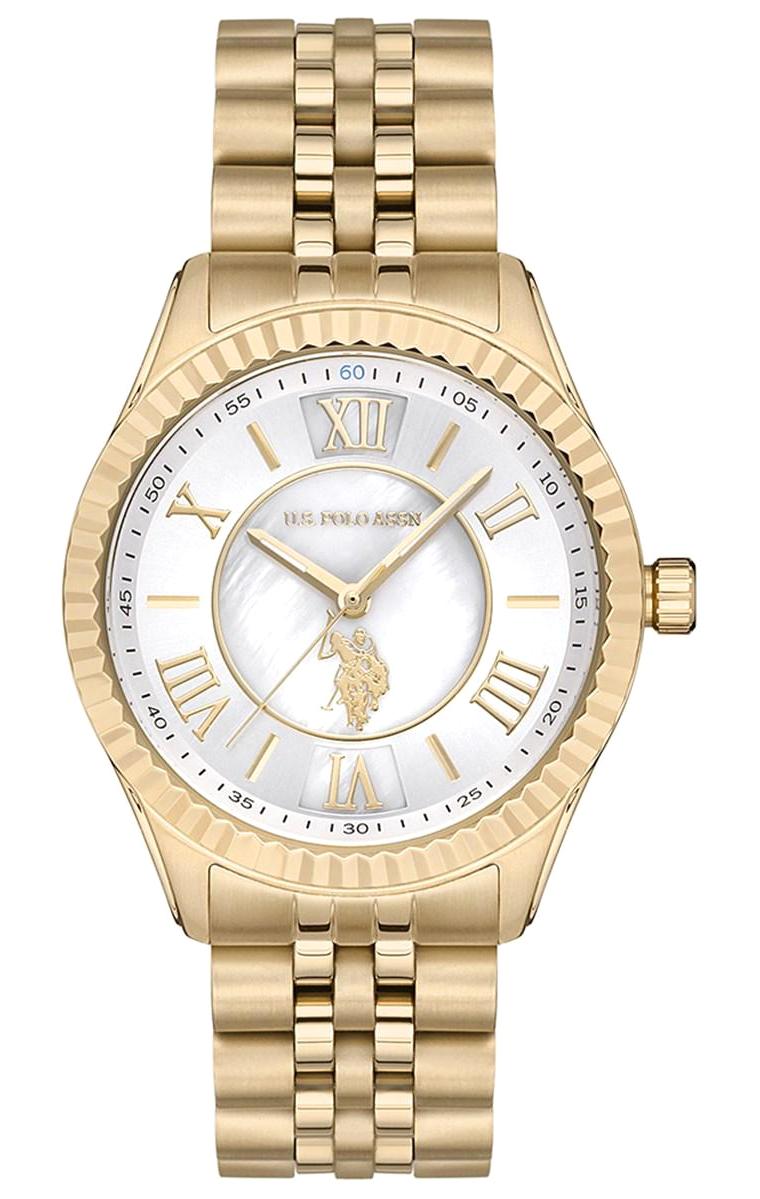 U.S. Polo Assn USPA2028-03 36 mm Altın Çelik Kordon Analog Kadın Kol Saati
