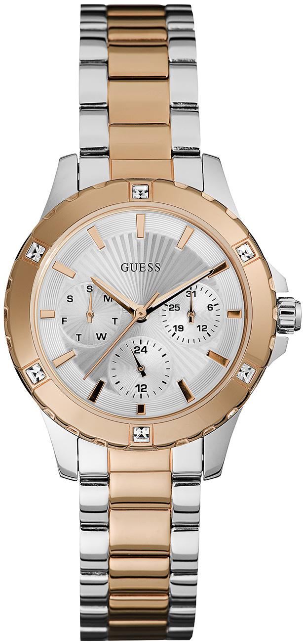 Guess GUW0443L4 36 mm Çok Renkli Çelik Kordon Analog Kadın Kol Saati