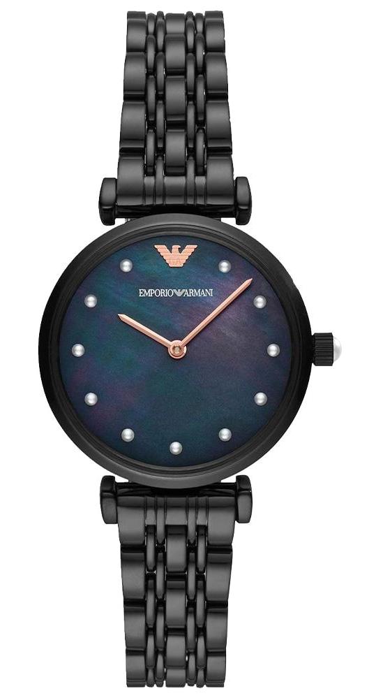 Emporio Armani AR11268 32 mm Siyah Çelik Kordon Analog Kadın Kol Saati