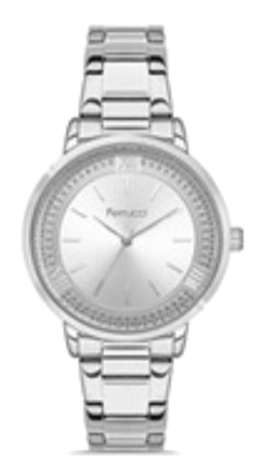 Ferrucci FC.13934M.01 36 mm Gri Çelik Kordon Analog Kadın Kol Saati