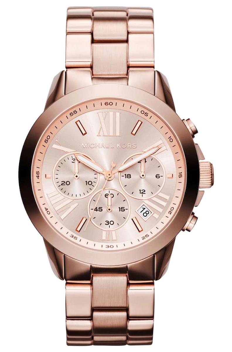 Michael Kors MK5778 Takvimli 40 mm Rose Gold Çelik Kordon Analog Kadın Kol Saati