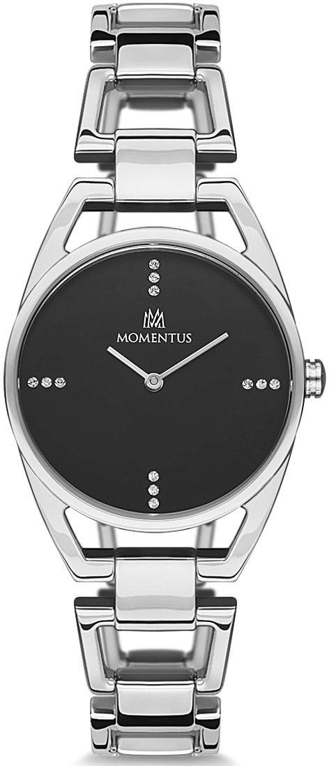 Momentus SW280S-04SS 30 mm Gri Çelik Kordon Analog Kadın Kol Saati