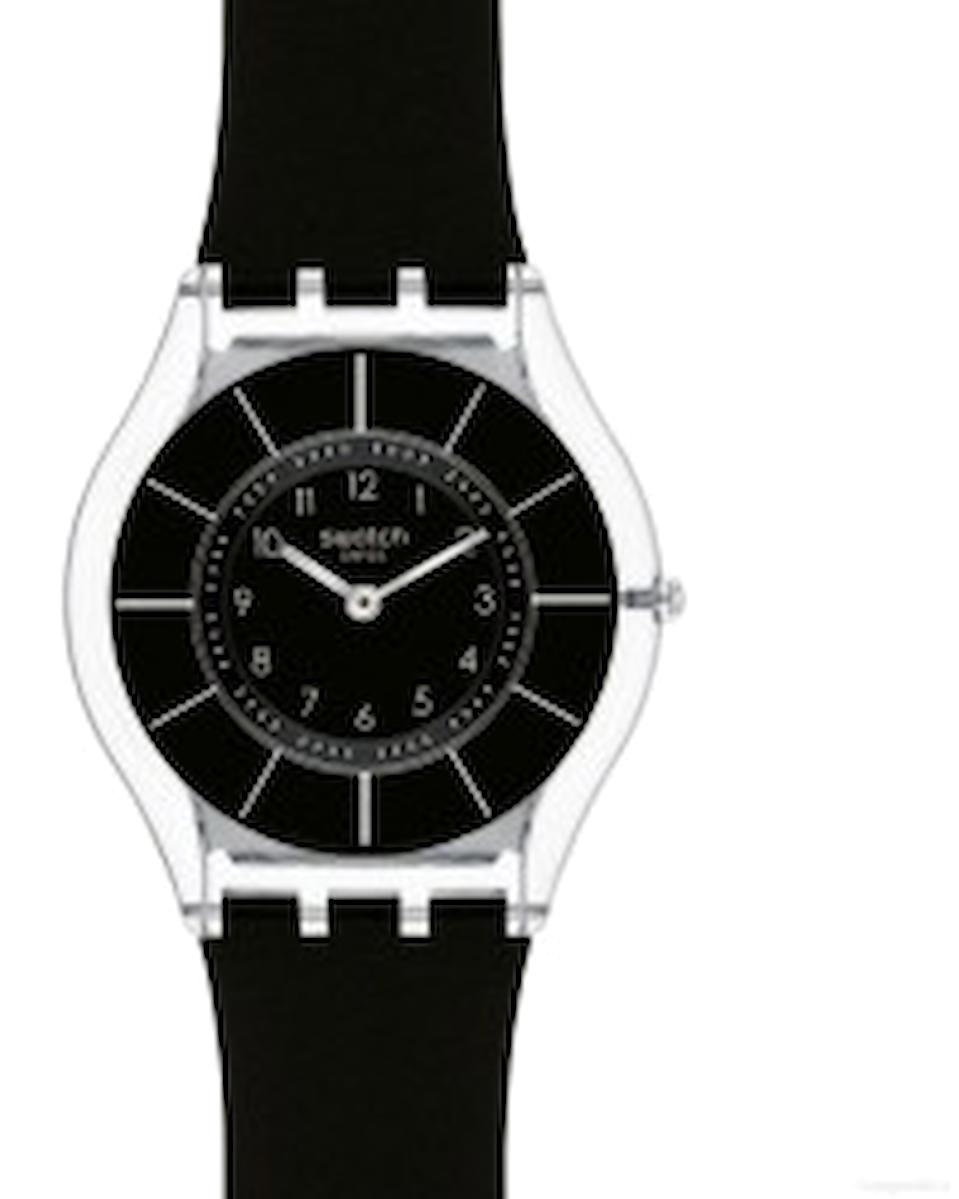 Swatch SFK361 47 mm Siyah Çelik Kordon Analog Kadın Kol Saati