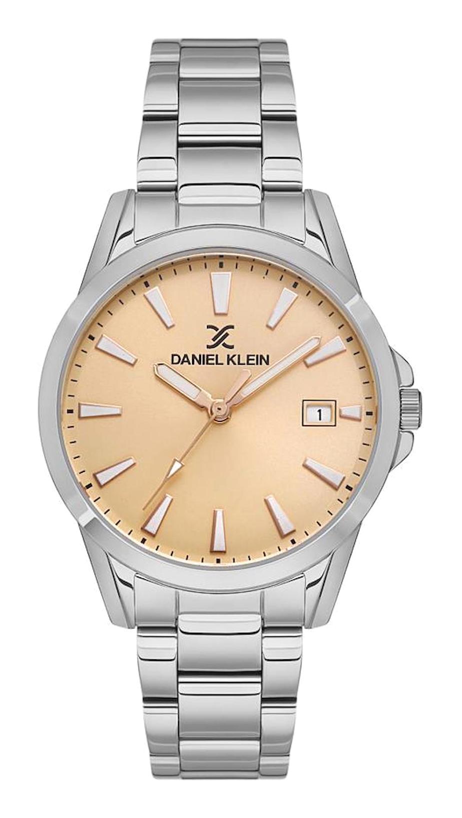 Daniel Klein DK102-DK.1.13457-2 34 mm Gri Metal Kordon Analog Kadın Kol Saati