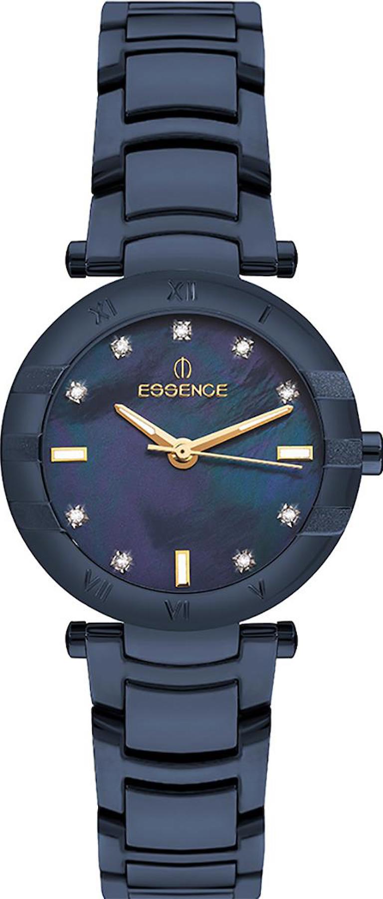 Essence D1126.990 32 mm Lacivert Çelik Kordon Analog Kadın Kol Saati