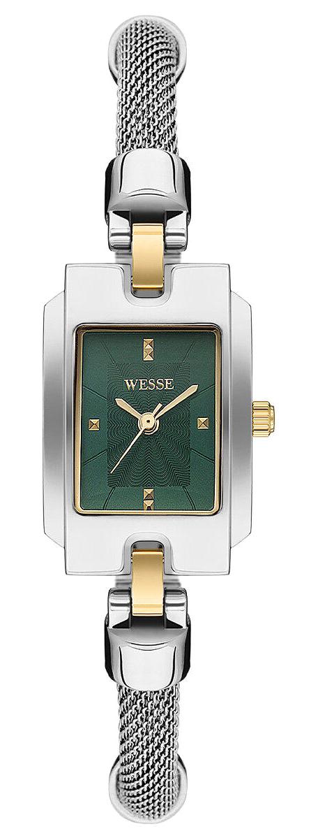 Wesse WWL110506 25 mm Gri Çelik Kordon Analog Kadın Kol Saati