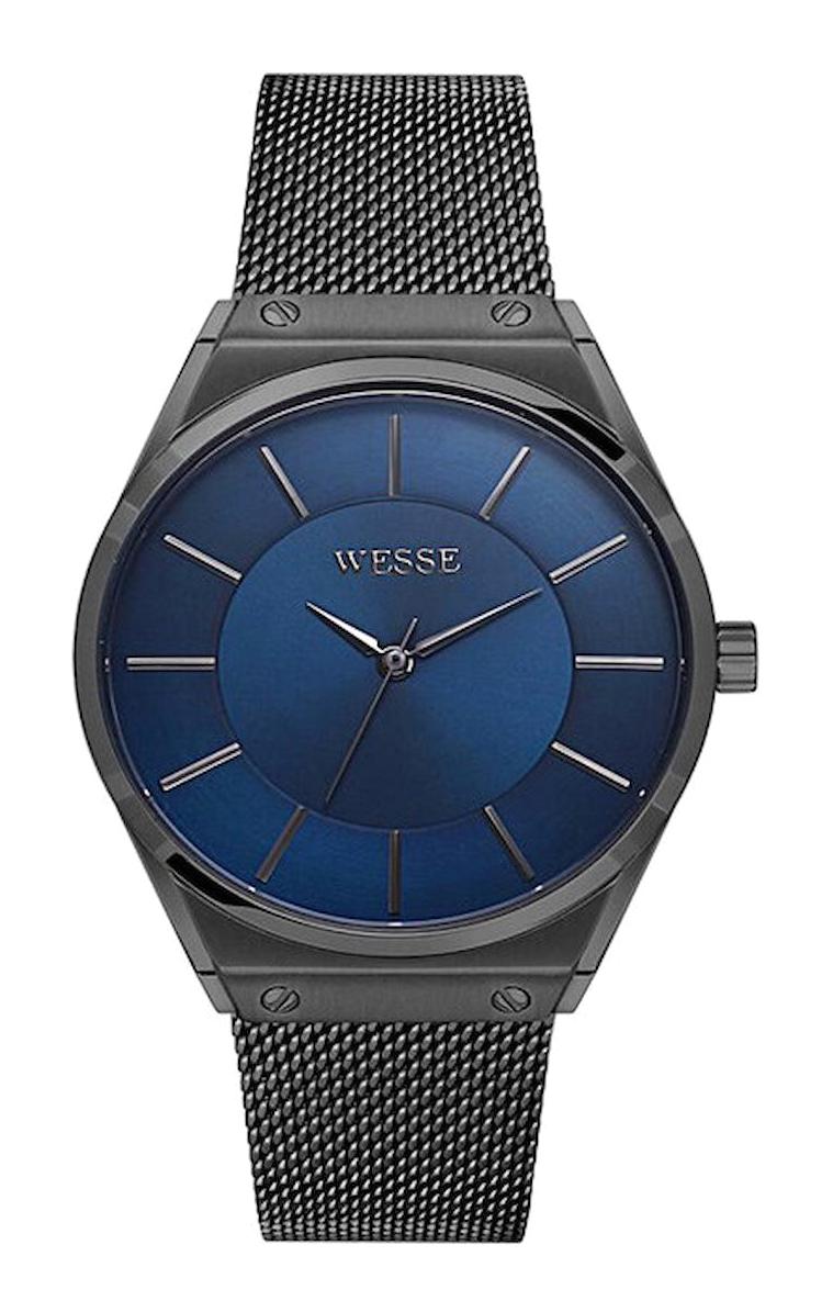 Wesse WWL105204 30 mm Siyah Çelik Kordon Analog Kadın Kol Saati