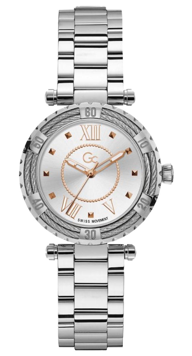 Guess GCY41001L1MF 34 mm Gri Çelik Kordon Analog Kadın Kol Saati