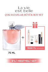 Lancome La Vie Est Belle 6 Parça Mini Kadın Parfüm Seti EDP
