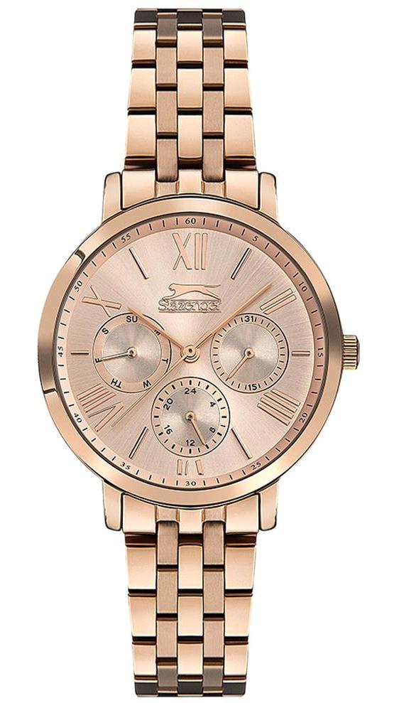 Slazenger SL.09.1874.4.02 Takvimli 36 mm Rose Gold Çelik Kordon Analog Kadın Kol Saati
