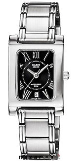Casio BEL-100D-1A2 Takvimli 21 mm Gri Metal Kordon Analog Kadın Kol Saati