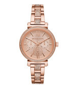 Michael Kors MK4354 Takvimli 36 mm Rose Gold Çelik Kordon Analog Kadın Kol Saati