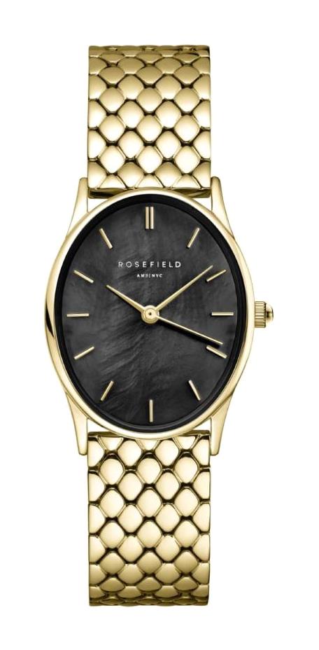 Rosefield OBGSG.OV14 29 mm Altın Çelik Kordon Analog Kadın Kol Saati