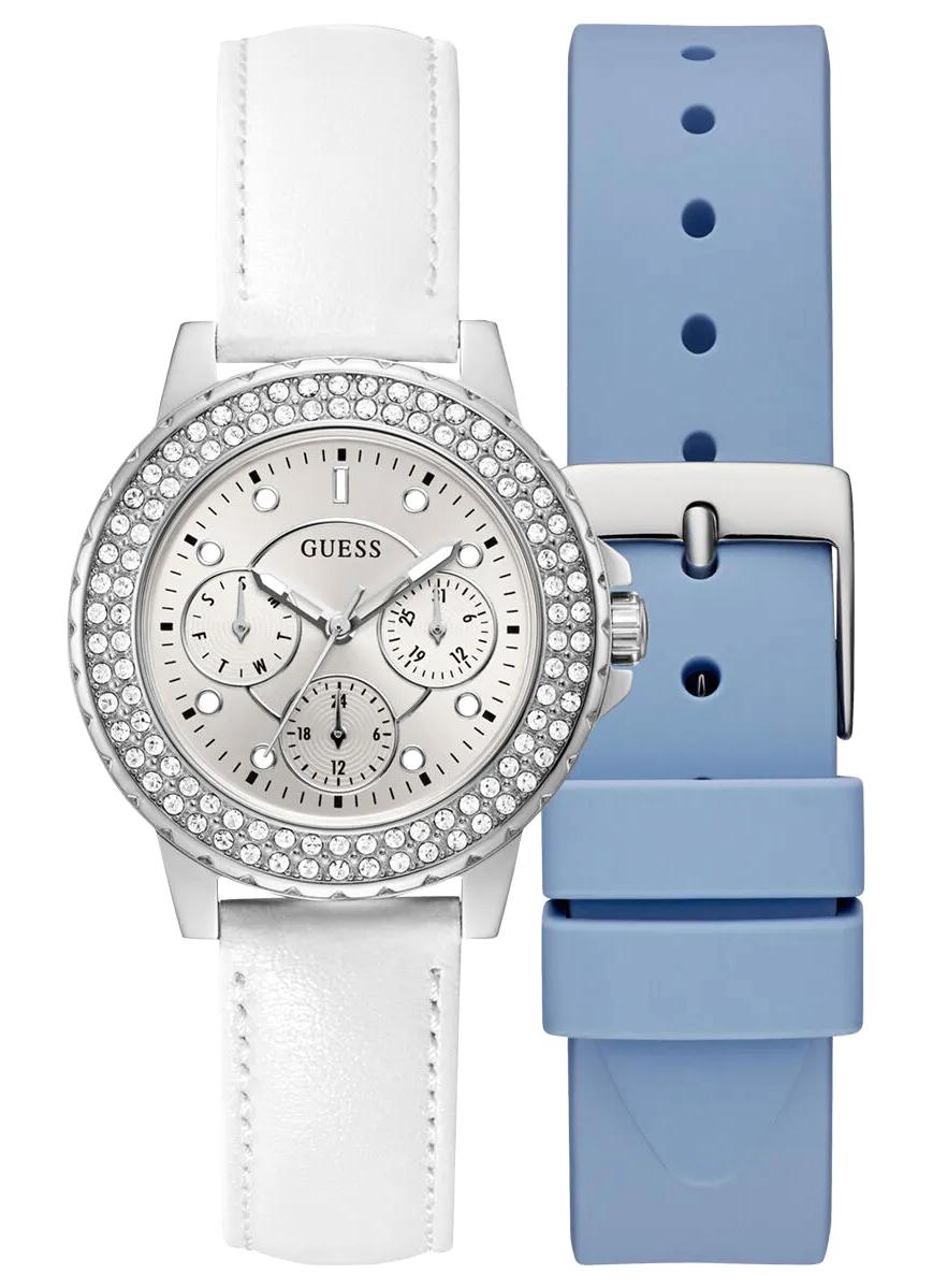Guess GUGW0660L1 36 mm Gri Deri Kordon Analog Kadın Kol Saati