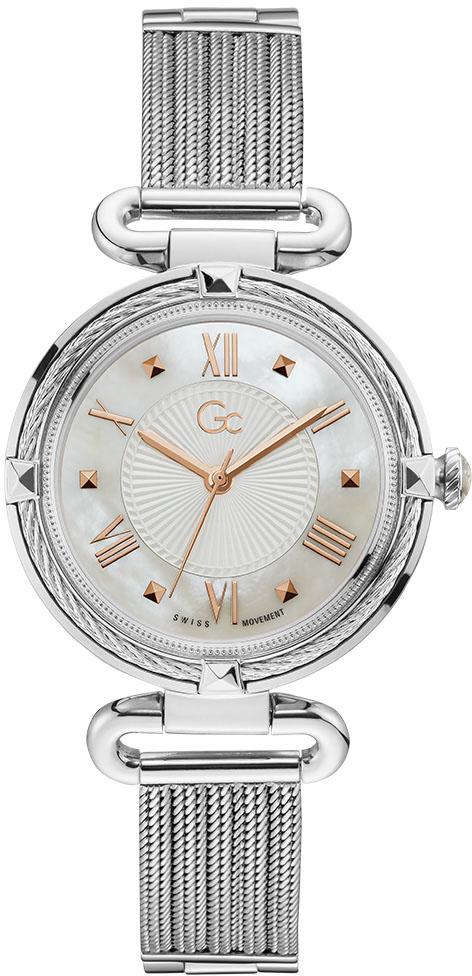 Guess GCY58005L1MF 36 mm Gri Çelik Kordon Analog Kadın Kol Saati
