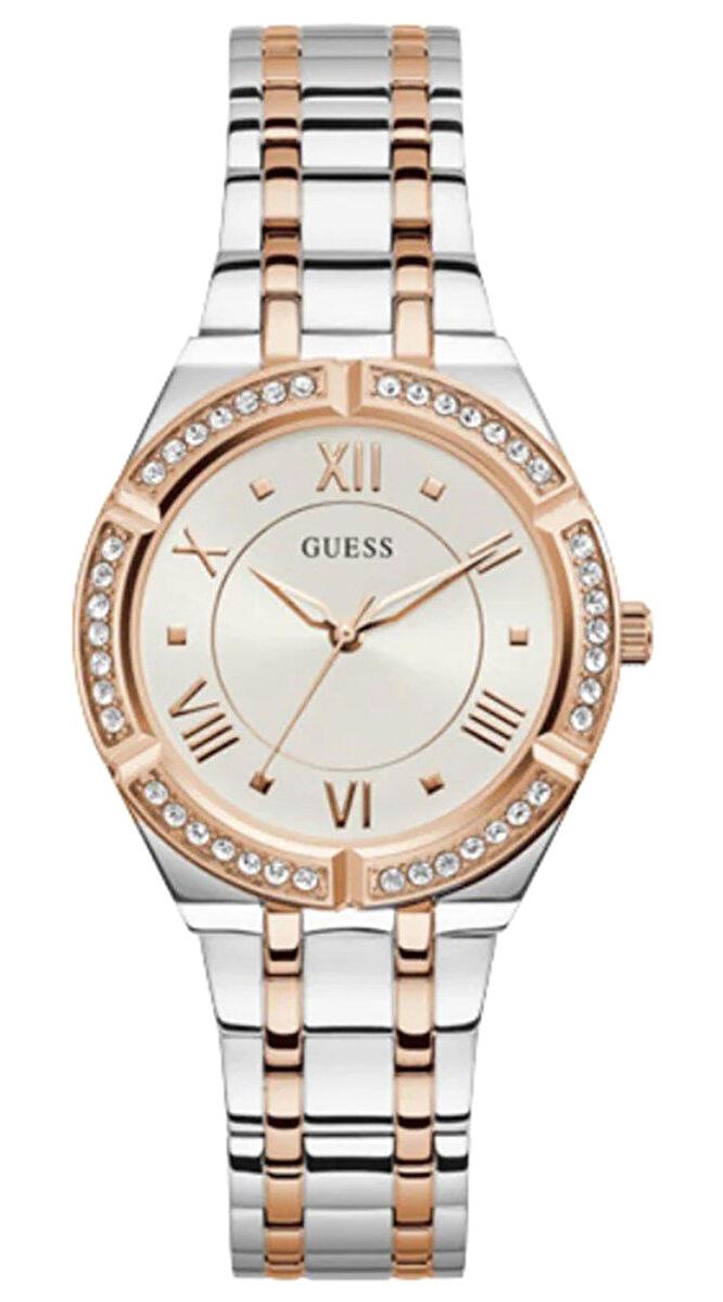 Guess GUGW0033L9 36 mm Gri-Rose Gold Çelik Kordon Analog Kadın Kol Saati