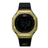 Reebok RV-UNI-G9-S2PB-B2 Takvimli 45 mm Siyah Plastik Kordon Analog Kadın Kol Saati