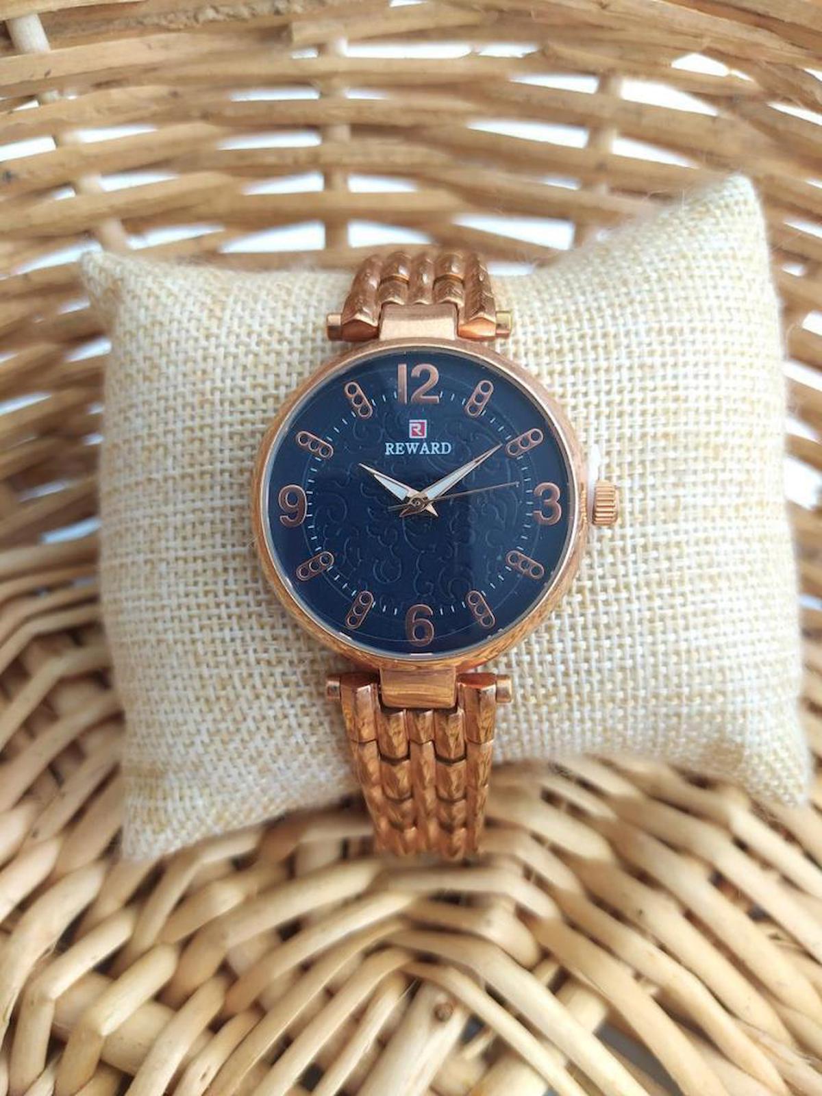 Reward RD63047L-01 34 mm Rose Gold Çelik Kordon Analog Kadın Kol Saati