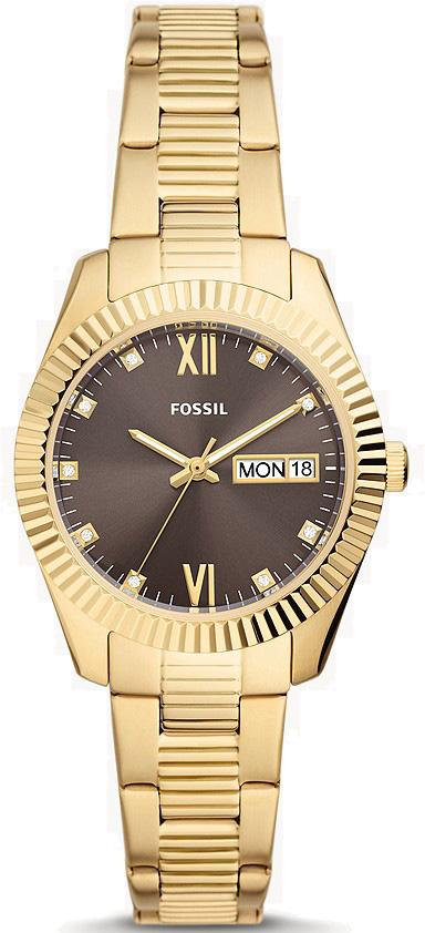 Fossil ES5206 34 mm Altın Çelik Kordon Analog Kadın Kol Saati