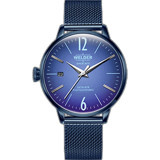 Welder Watch WRC720 Takvimli 36 mm Lacivert Çelik Kordon Analog Kadın Kol Saati