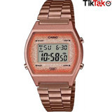 Casio B640WCG-5DF Takvimli 35 mm Rose Gold Çelik Kordon Analog Kadın Kol Saati