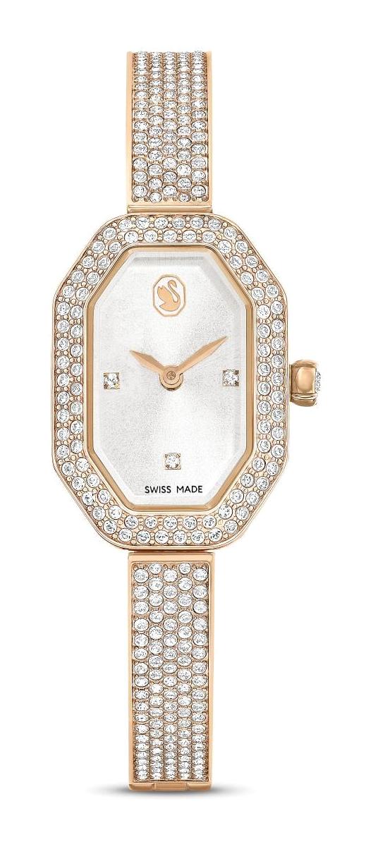 Swarovski 5672992 31-35 mm Altın-Gri Çelik Kordon Analog Kadın Kol Saati