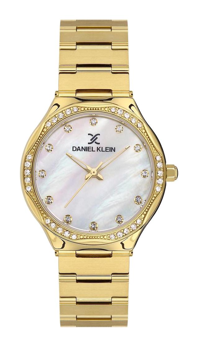 Daniel Klein DK.1.13479.3 34 mm Altın Çelik Kordon Analog Kadın Kol Saati