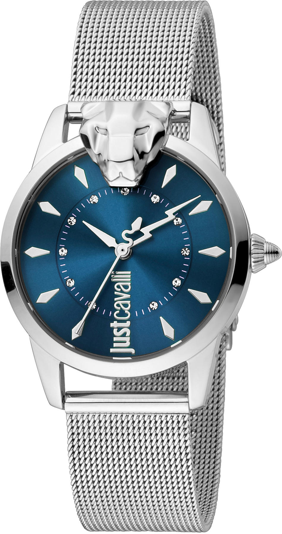 Just Cavalli JC1L220M0045 34 mm Gri Çelik Kordon Analog Kadın Kol Saati