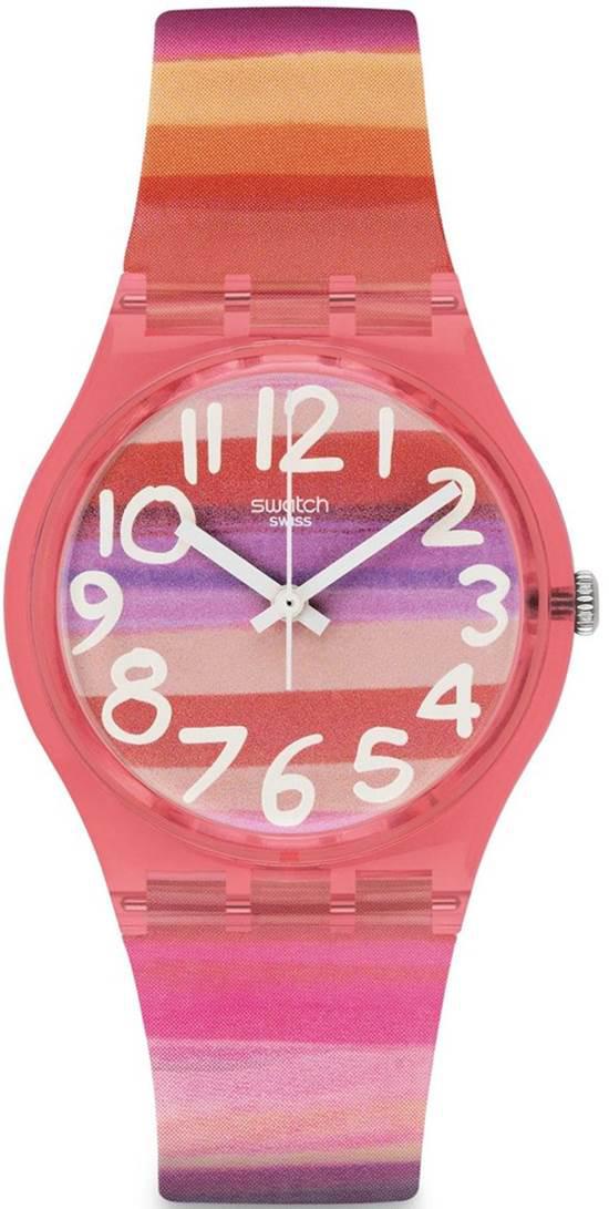Swatch GP140 34 mm Çok Renkli Silikon Kordon Analog Unisex Kol Saati