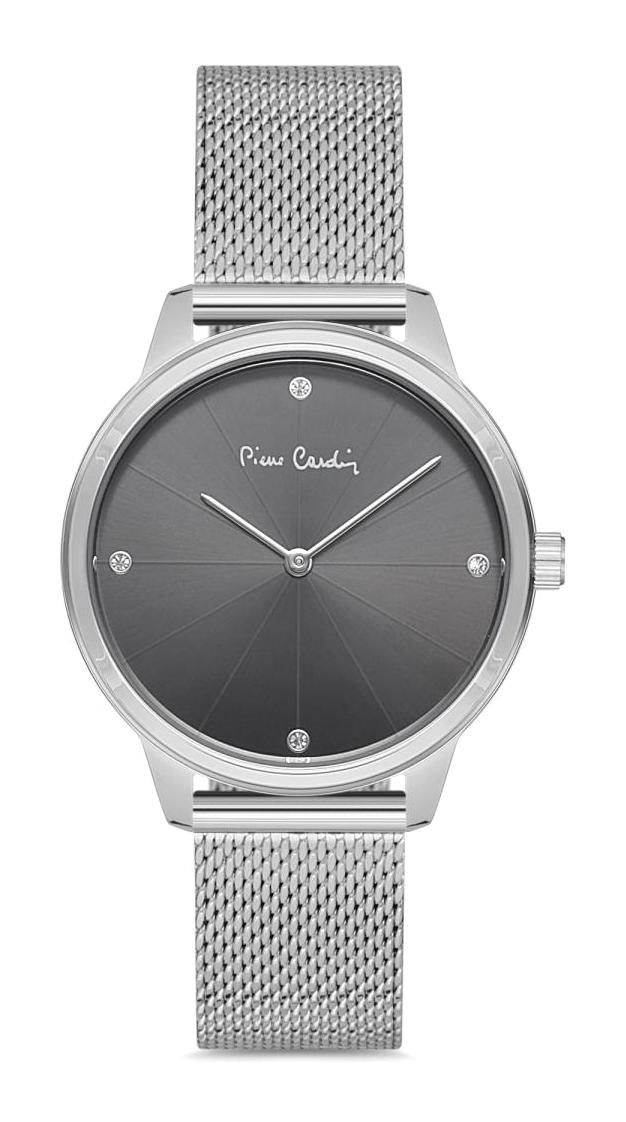 Pierre Cardin 800062F404 36 mm Gri Çelik Kordon Analog Kadın Kol Saati