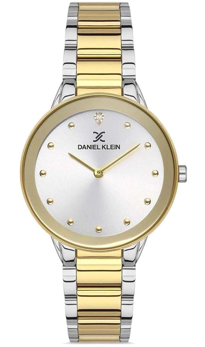 Daniel Klein DKE.1.10080.2 36 mm Altın-Gri Çelik Kordon Analog Kadın Kol Saati