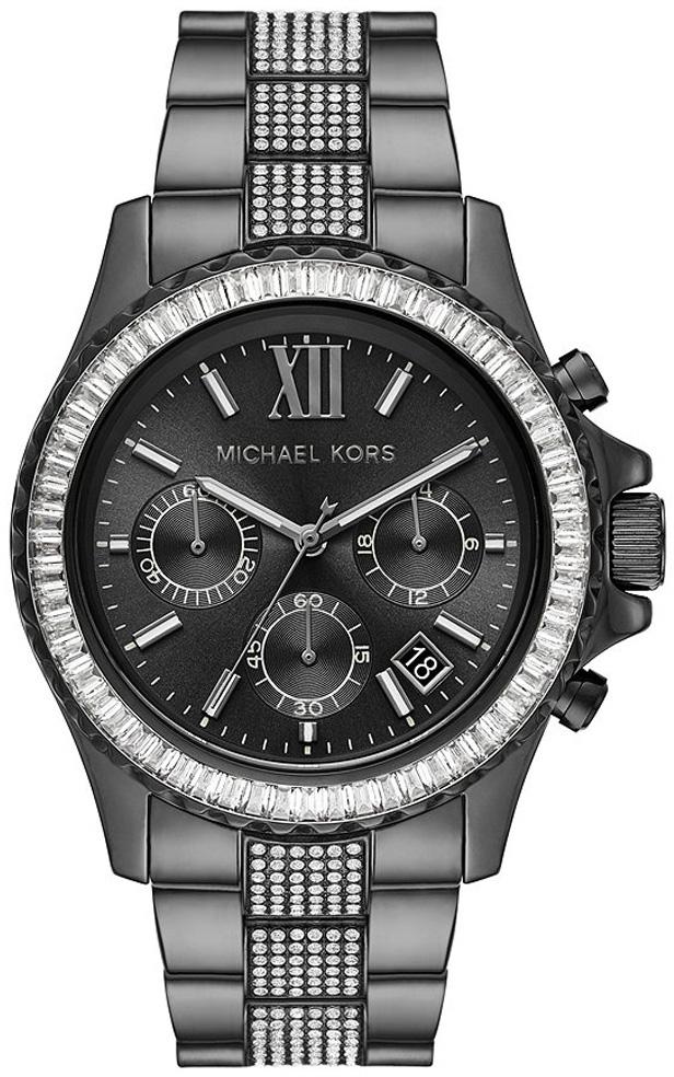 M&K MK6974 Takvimli 42 mm Siyah Metal Kordon Analog Kadın Kol Saati