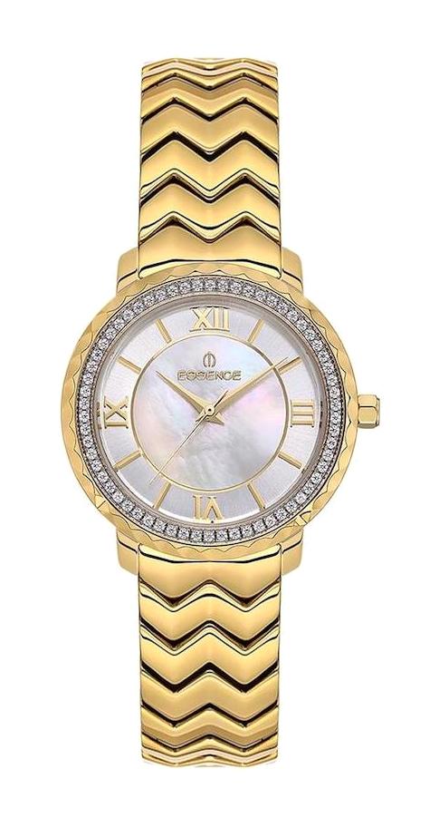 Essence ES6906FE.120 31 mm Altın Çelik Kordon Analog Kadın Kol Saati