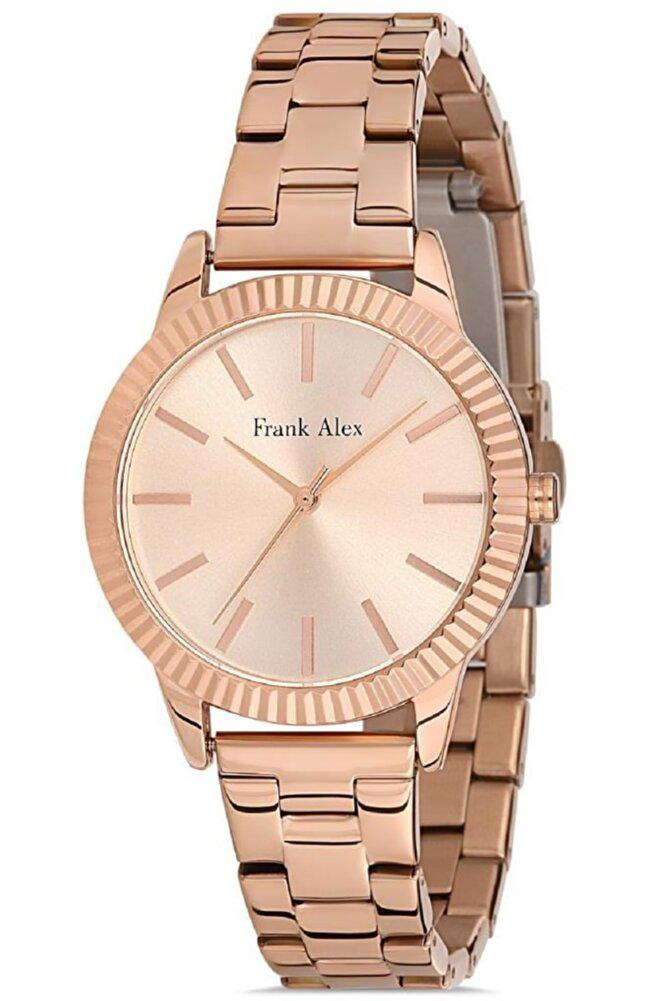 Frank Alex FA.11223.01 35 mm Rose Gold Metal Kordon Analog Kadın Kol Saati