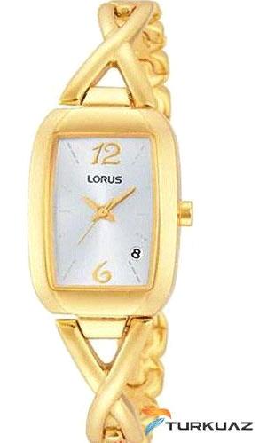 Lorus RH744AX9 Takvimli 40 mm Altın Çelik Kordon Analog Kadın Kol Saati