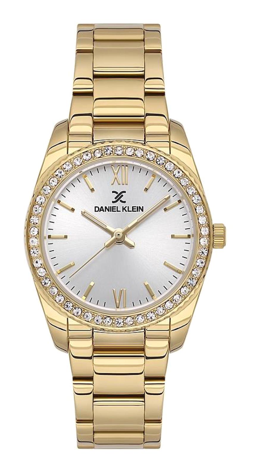 Daniel Klein DK102-DK.1.13767-5 30 mm Altın Çelik Kordon Analog Kadın Kol Saati