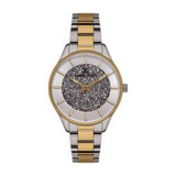 Daniel Klein DKE.1.12936.5 30 mm Altın-Gri Çelik Kordon Analog Kadın Kol Saati