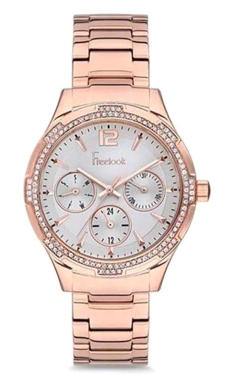 Freelook F.8.1089.04 36 mm Rose Gold Çelik Kordon Analog Kadın Kol Saati