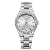 Ferro FL21446A-A 34 mm Gri Metal Kordon Analog Kadın Kol Saati