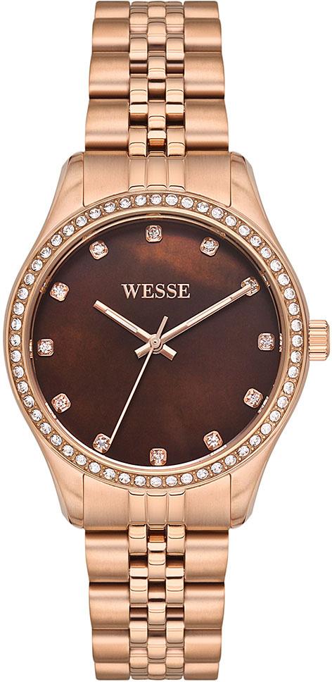 Wesse WWL109706 35 mm Rose Gold Çelik Kordon Analog Kadın Kol Saati